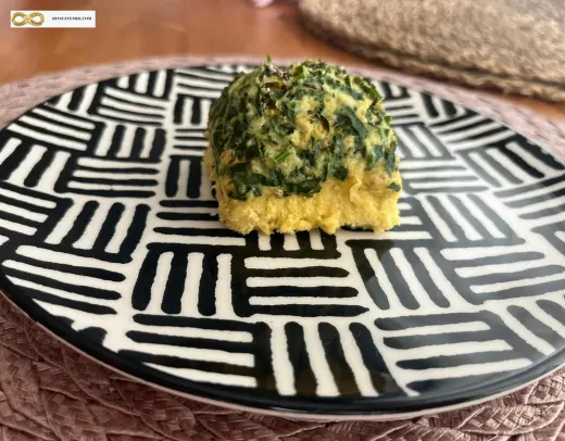 Ispanaklı Puf Yumurta tarifi